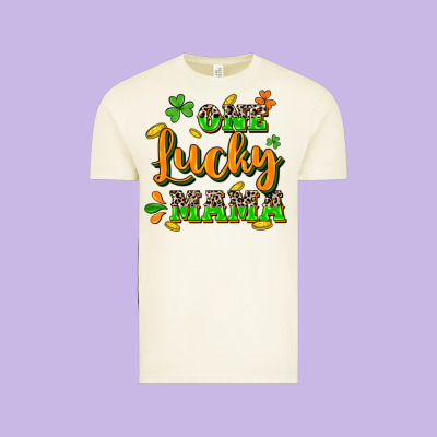 One Lucky Mama St. Patrick's Day Vintage Tee Designed By Cowgirlartshop