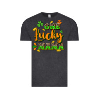 Vintage Black One lucky Mama St. Patrick's Day Vintage Tee - CowGirlArtShop