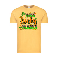 Vintage Mustard One lucky Mama St. Patrick's Day Vintage Tee - CowGirlArtShop