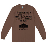 Chestnut West Wing My Favorite People Long Sleeve Tee - maiPhamDesign