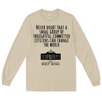 Mushroom West Wing My Favorite People Long Sleeve Tee - maiPhamDesign
