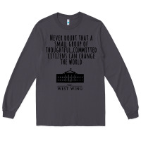 Smoke West Wing My Favorite People Long Sleeve Tee - maiPhamDesign