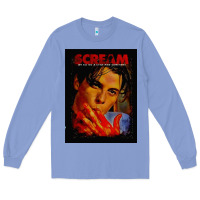 Colony Blue Billy Loomis Horror Art Gifts Long Sleeve Tee - maiPhamDesign