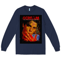 Navy Billy Loomis Horror Art Gifts Long Sleeve Tee - maiPhamDesign