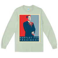 Matcha Bartlet For President Lover Gift Long Sleeve Tee - maiPhamDesign