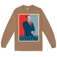 Toasted Coconut Bartlet For President Lover Gift Long Sleeve Tee - maiPhamDesign