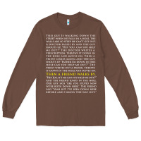 Chestnut The West Wing Funny Boy Girl Long Sleeve Tee - maiPhamDesign