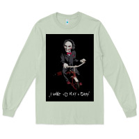 Matcha Saw I Want To Play A Game Picture Long Sleeve Tee - maiPhamDesign