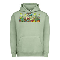 Pigment Oil Green mama cita needs a margarita Urban Hoodie - JahusDesignShop