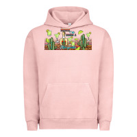Pigment Salmon mama cita needs a margarita Urban Hoodie - JahusDesignShop