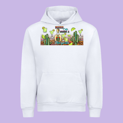 Mama Cita Needs A Margarita Urban Hoodie Designed By Jahusdesignshop