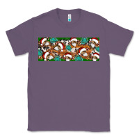 Lavender Santa skeleton christmas Classic Tee - Artiststas