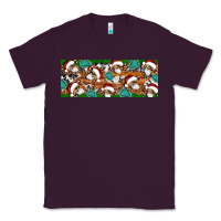 Plum Santa skeleton christmas Classic Tee - Artiststas