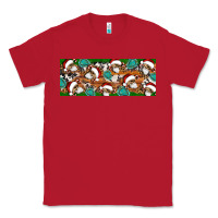 Red Santa skeleton christmas Classic Tee - Artiststas