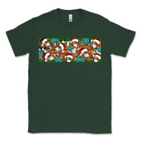 Sports Green Santa skeleton christmas Classic Tee - Artiststas