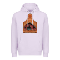 Lilac Barn Earning Premium Hoodie - CowhideDigitalArt