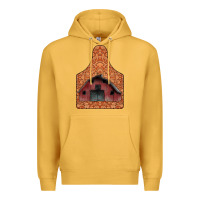 Mustard Barn Earning Premium Hoodie - CowhideDigitalArt