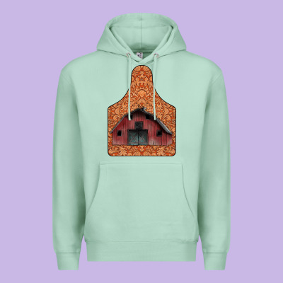 Barn Earning Premium Hoodie Designed By Cowhidedigitalart