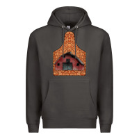 Smoke Barn Earning Premium Hoodie - CowhideDigitalArt