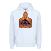 White Barn Earning Premium Hoodie - CowhideDigitalArt