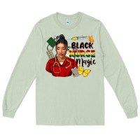 Matcha Juneteenth black Nurse magic Long Sleeve Tee - FaDigitalArtStudio