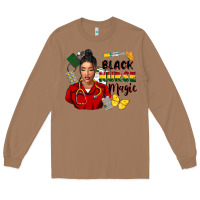 Juneteenth Black Nurse Magic Long Sleeve Tee | Teevron