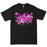 Black Stronger than the storm Cancer Awareness Premium Tee - HowdyJamesFarm