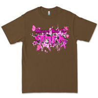 Cacao Stronger than the storm Cancer Awareness Premium Tee - HowdyJamesFarm