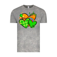 Cloud Rock St. Patrick's Day hearts St. Patricks day Vintage Tee - HowdyJamesFarm