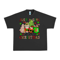 Pigment Black just a girl who loves christmas Urban Heavy Tee - OliviaCreatesArt