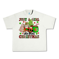Pistachio just a girl who loves christmas Urban Heavy Tee - OliviaCreatesArt