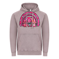 Vintage Zinc breast cancer rainbow gnomes Vintage Hoodie - FaDigitalArtStudio
