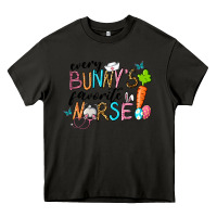 Asphalt Every Bunnys Favorite Nurse Heavy Core Tee - RanaPortraitStore