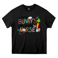 Black Every Bunnys Favorite Nurse Heavy Core Tee - RanaPortraitStore