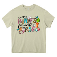 Mossy Every Bunnys Favorite Nurse Heavy Core Tee - RanaPortraitStore