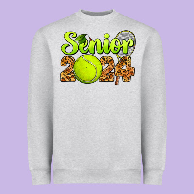 Tennis Senior 2024 Heavyweight Sweatshirt Designed By Barkaloodesign