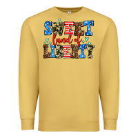 Antique Gold sweet land of liberty Premium Sweatshirt - AdoDesignShop