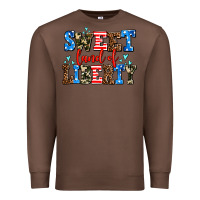 Chestnut sweet land of liberty Premium Sweatshirt - AdoDesignShop