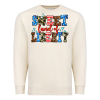 Sandshell sweet land of liberty Premium Sweatshirt - AdoDesignShop