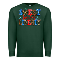 Sports Green sweet land of liberty Premium Sweatshirt - AdoDesignShop