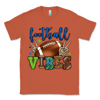 Copper Football vibes green and blue Classic Tee - HowdyJamesFarm