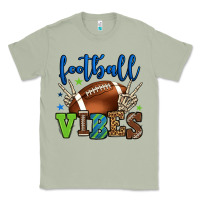 Matcha Football vibes green and blue Classic Tee - HowdyJamesFarm