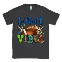 Smoke Football vibes green and blue Classic Tee - HowdyJamesFarm