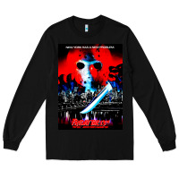 Black Vintage Classic  Horror film Art Characters Mens Womens Long Sleeve Tee - maiPhamDesign