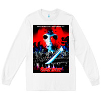 White Vintage Classic  Horror film Art Characters Mens Womens Long Sleeve Tee - maiPhamDesign