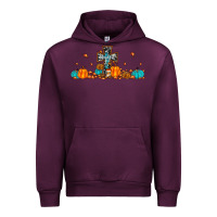Mauve Wine thankful cross pumpkin Urban Hoodie - JahusDesignShop