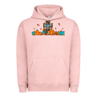Pigment Salmon thankful cross pumpkin Urban Hoodie - JahusDesignShop