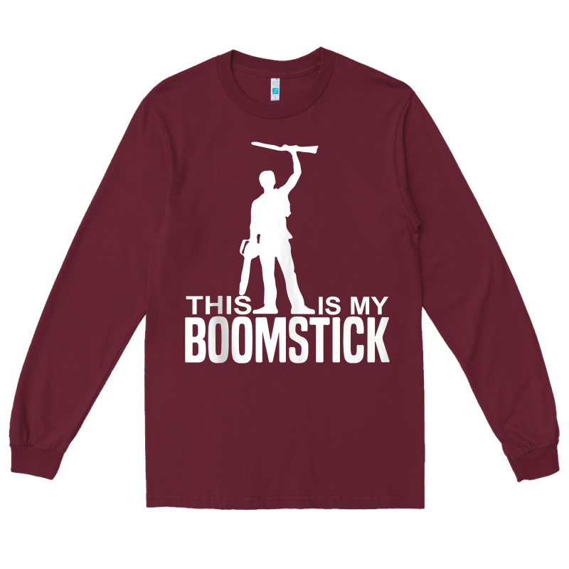 This Is My Boomstick Shotgun Chainsaw Dead Evil Halloween Tank Top Long Sleeve Tee by maiPhamDesign | Teevron
