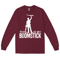 Burgundy this is my boomstick shotgun chainsaw dead evil halloween tank top Long Sleeve Tee - maiPhamDesign