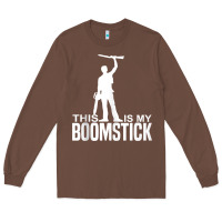 Chestnut this is my boomstick shotgun chainsaw dead evil halloween tank top Long Sleeve Tee - maiPhamDesign
